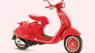 2017 VESPA RED 946 BY PIAGGIO/The red god/buy red save lives /true italian