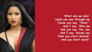 Right Thru Me by Nicki Minaj (Lyrics)