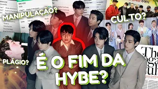 A COREIA SOLTOU A MÃO DA HYBE? Acusações ao BTS, culto e mais…