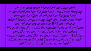 Whitney Houston, Do You Hear What I Hear? Lyrics