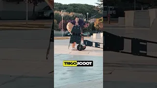 INSANE! Hoverboard Extension NEW INVENTION! Detachable micro-mobility Self-balancing cargo platform!