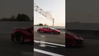 Ferrari 488 in fire💥