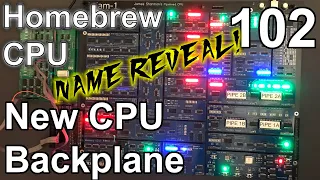 New CPU Backplane - Making an 8 Bit pipelined CPU - Part 102