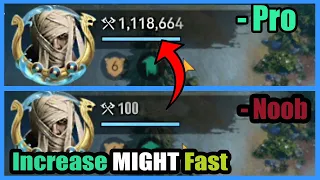 How to increase your MIGHT fast in Viking Rise | Viking Rise Tips and Tricks |  Viking Rise Gameplay