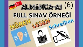 Almanca A1 Sınavı full. Deutsch a1 prüfung voll #almancaöğren #almancakursu #deutschlernen #keşfet