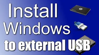 How to Install Windows 10 or 11 on an External USB Drive / Step by Step