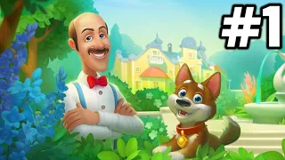 Renovating the Garden | Gardenscapes: Ep. 1 (Levels 1-3)