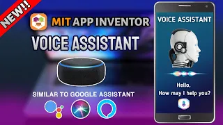 Create a Voice Assistant / ChatBot [AI] || MIT App Inventor || Text To Speech + Speech Recognition
