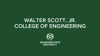 Spring 2021 Commencement | CSU Walter Scott, Jr. College of Engineering