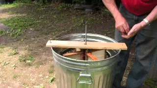 homemade Honey extractor