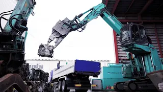 Japanese Used Auto Parts Exporter-Introduce our Dismantling factory-