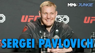 Sergei Pavlovich Will Eat, Sleep, Rest and Wait For Jon Jones vs. Stipe Miocic Winner