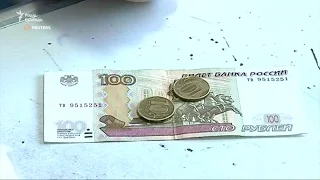 Жительница Донецка про рубль: «Это не деньги»