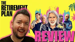 THE RETIREMENT PLAN had SOME benefits.   Movie Review.