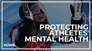 Former Olympic gold medalist, mental health coach discuss struggle athletes face