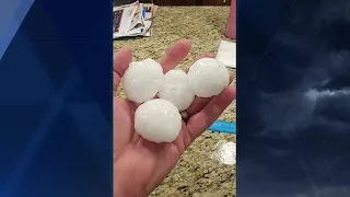 Active night of storms in metro brings significant hail to counties in Kansas, Missouri