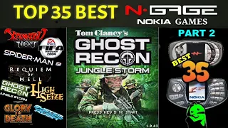 Top 35 Best Nokia N-GAGE Games │PART 2│ Android Gameplay [PURE NOSTALGIA]