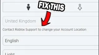 How to change roblox account location is changed accidentally | change roblox location  2024