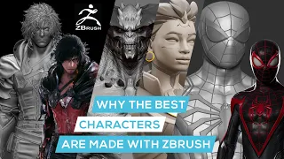 Why the Best Characters in the World are Made with ZBrush