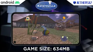 RATATOUILLE [60 FPS] | AETHERSX2 ANDROID | PS2 GAMEPLAY