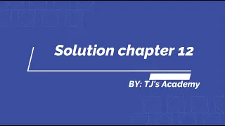 Solution of ch 12 Financial management by James Van Horne (Capital Budgeting  ) Urdu/Hindi
