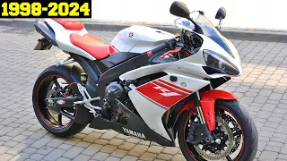 Yamaha YZF-R1 (1998-2024) - Все 9 Моделей Легендарного Самурая !