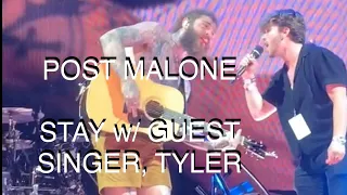 Post Malone -Stay w/ audience member Tyler live in Houston, TX 8/8/2023