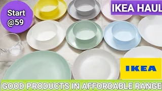 IKEA HAUL | START @59Rs |CROCKERY HAUL | IKEA HAUL 2021 | BEST AFFORDABLE PRODUCTS OF IKEA