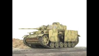 Pz.Kpfw.III Ausf.M mit Schürzen.  TAKOM 1:35.