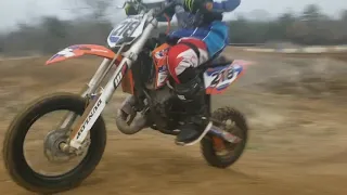 Epic Ktm Crash and Pass 50 practice!!!