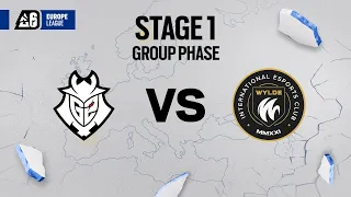 G2 Esports vs. WYLDE // Europe League Stage 1 - Day 8 // 2024