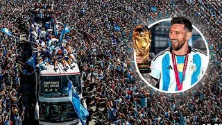 UNBELIEVABLE! The world was watching Messi's reception in Argentina, 10 million Fun🧐