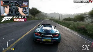 2018 McLaren 720S Spider | Forza Horizon 5 Thrustmaster TS-XW Gameplay