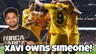 XAVI SCHOOLED SIMEONE AGAIN | LA MASIA PRODUCTS AND LEWANDOWSKI ARE WORLD CLASS