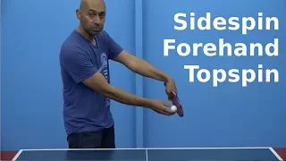 Sidespin Forehand Topspin | PingSkills | Table Tennis