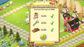 Increasing Silo Storage to 6900 | Hay Day Level 180 💙