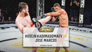 FREE MMA Fight: Husein Kadimagomaev Takes On José Marcos At BRAVE CF 61