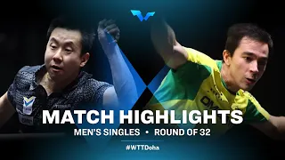 Gustavo Tsuboi vs Hugo Calderano | WTT Contender Doha 2021 | Men's Singles | R32 Highlights