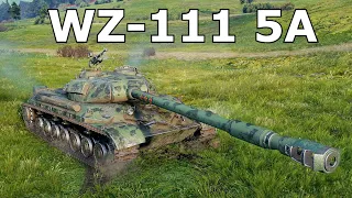 World of Tanks WZ-111 model 5A - 11 Kills 10,300 Damage  (1vs7)