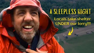 RUDELY WOKEN BY LOCALS In A STORMY Peak District (UK Van Life)