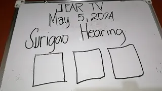 Swertres Hearing Today May 5,2024 Pasakay 581