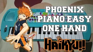 PHOENIX - Haikyuu: To the Top Opening 1 Piano Easy One Hand