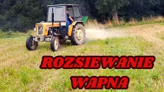 ROZSIEWANIE WAPNA ☆ Ursus C-330 M