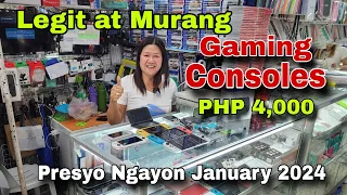 Legit at Murang Gaming Consoles PS4 / Nintendo Switch OLED  / Presyo Ngayon January 2024 Greenhills