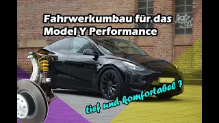 lautlos performance - tiefer und komfortabler ? | KW V3 Gewindefahrwerk im Model Y Performance