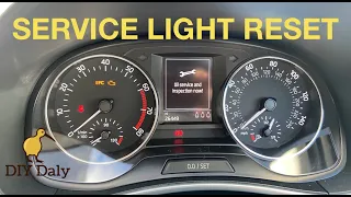 Skoda Fabia Service light reset