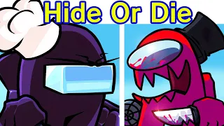 Friday Night Funkin' VS Jefferson Impostor + Cutscenes | Hide Or Die V1 (FNF MOD/Among Us/Black)