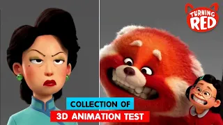 Turning Red | Collection Of 3D Animation Test | Pixar |@3DAnimationInternships