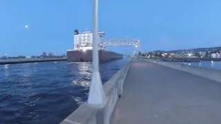 Beautiful Pre-Sunrise Arrival for the Burns Harbor, Duluth, MN. 5/27/24.