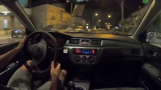 Lancer 2.0 135hp MT  (Night drive) GoPro POV